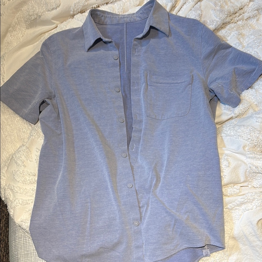 lululemon athletica Blue Men's Shirt